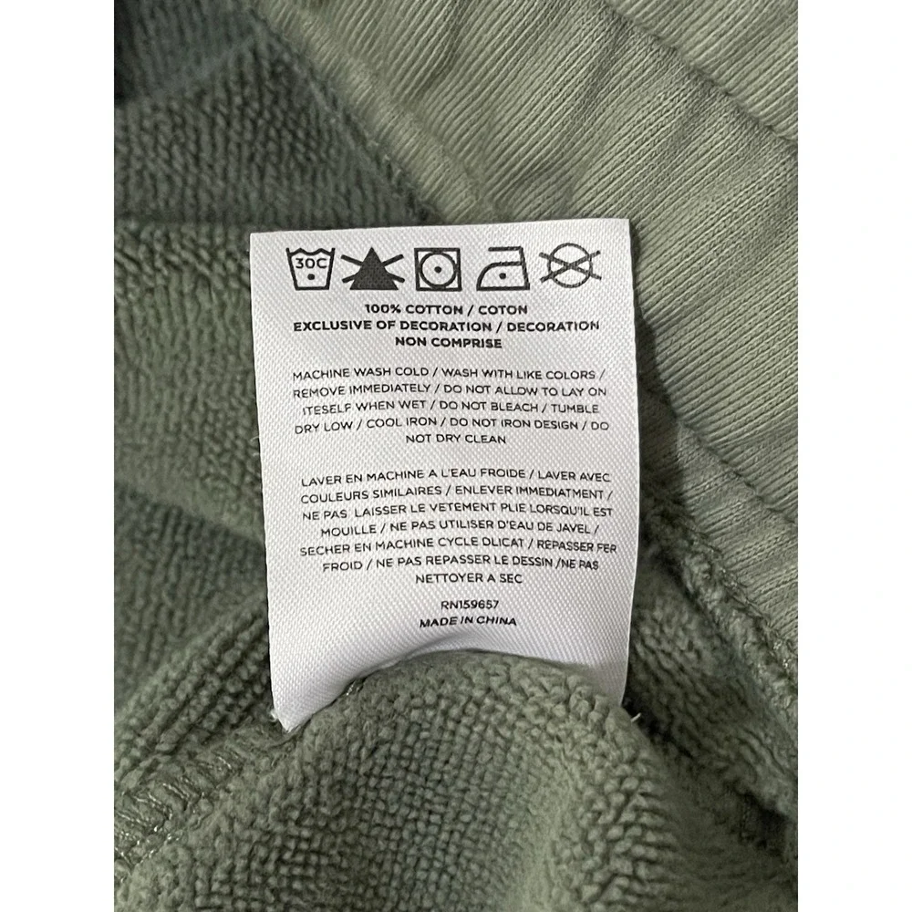 Malbon Golf Evergreen Script Sweatpants Men's Green Size XL